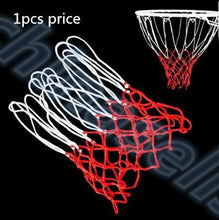 Load image into Gallery viewer, 1pcs High Quality Durable Standard size Nylon Thread Sports Basketball Hoop Mesh Net Backboard Rim Ball Pum
